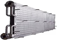 Plaque de refroidissement à double gaufrage pour machine d'évaporation à soudage laser, utilisée dans la fabrication de systèmes de récupération de chaleur et de refroidisseurs à immersion