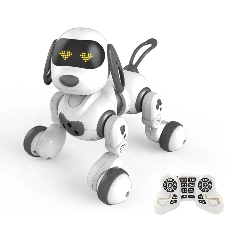 CY-18011 ความชำนาญน่ารักสุนัขหุ่นยนต์หุ่นยนต์อัจฉริยะของเล่น LiPo แบตเตอรี่
