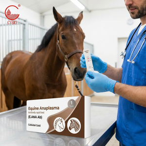 Kit <span class=keywords><strong>de</strong></span> <span class=keywords><strong>test</strong></span> rapide d'anticorps contre l'Anaplasma équin, dépistage <span class=keywords><strong>de</strong></span> la fièvre <span class=keywords><strong>de</strong></span> l'anaplasmosis transmise par les tiques chez le cheval, fournisseur OEM ISO13485, 1 ou 25 tests - Product Image 5