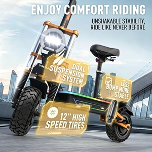 USA Warehouse 10000W Dual Motor <strong>Electric</strong> <strong>Scooter</strong> 72V40AH LG Battery Off-Road <strong>Electric</strong> <strong>Scooter</strong> <strong>with</strong> Steering Damping - Product Image 5