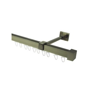 Chất lượng cao Rèm vuông phụ kiện Curtain <span class=keywords><strong>Rod</strong></span> theo dõi và đường sắt chân đế Curtain <span class=keywords><strong>Rod</strong></span> chủ - Product Image 4