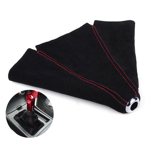 Couvercle de pommeau de levier de vitesse de voiture, matériau Pu lavable pour levier de vitesse à transmission manuelle - Product Image 1