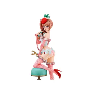 Personalizada 24CM Rem PVC Anime Figura Zero-Starting Life in Another World Sakura Kimono Standing Cute Model Juguetes para niños