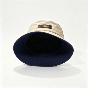 Chapeau Bob Réversible Personnalisé avec Logo ACE, Double Face, Protection UV Extérieure, Unisexe, Séchage Rapide, Décontracté, Voyage, Plage, Image - Product Image 5