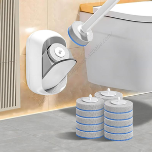 Lot de 1 ensemble de brosses de toilette jetables avec 24/40 têtes et tablettes parfumées pour le nettoyage de la cuvette - Vente en gros - Product Image 1