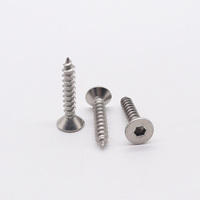 Factory Price Fastener M2-M8 Stainless Steel Hex Socket Countersunk Flat Head Self Tapping Screws