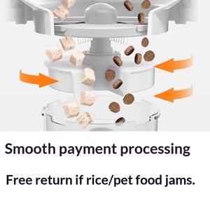 Comedero Automático para Perros y Gatos con Temporizador, Control Remoto por Aplicación, Dispensador Inteligente de Doble Compartimento, 2.5 kg - Product Image 4