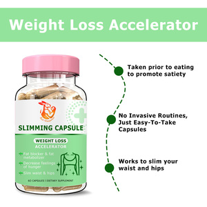 Cápsulas Adelgazantes OEM ODM con Cafeína, Té Verde Anhidro, Suplementos Herbales Naturales para Apoyar la Pérdida de Peso de Forma Natural - Product Image 2