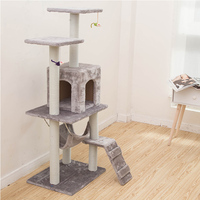 Mini arbre à chats en bois massif, jouet moderne de haute qualité, poste à gratter, grande tour, livraison gratuite, vente en gros