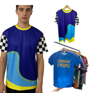 Custom Full Color Sublimation, Unisex Casual Fashion Quick-dry Polyester Shirt with Vibrant Print T Shirt.