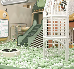 Eibele Mobilier préscolaire au meilleur prix pour centre commercial Aire de jeux pour enfants Équipement de jeu doux Jouets à balles à vendre Aire de jeux intérieure - Product Image 1