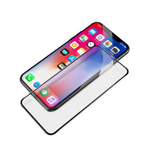 กระจกนิรภัยสำหรับ 11 Pro 6 7 8 Plus XS XR XS Max ฟิล์มกันรอยหน้าจอ ความคมชัดสูง 2.5D 9H กันน้ำ สำหรับโทรศัพท์มือถือ - Product Image 3