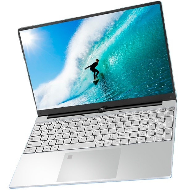 Beautiful 15.6 Inch Super Slim Silver Laptop Computer with Core I5 5257u 8GB Ram 1TB SSD and Backlit Keyboard Notebook Computer