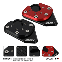 Jfg-Tapis d'extension de pied pour HONDA NC750X NC 750X NC750 X