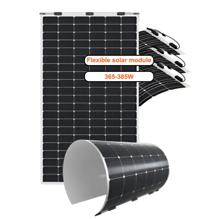 Flexible Solarpanels im Großhandel 100 W 200 W 300 W 400 W 500 W Blatt leichter Modulsolarmodul flexibles Photovoltaikpanel