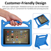 Étui antichoc EVA léger et mignon pour les enfants pour Kindle Fire HD 7 pouces 2019 étui universel pour tablette avec vente en gros de qualité