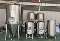 Réservoir de brassage/serveur de bière brillant en acier inoxydable 304 de qualité supérieure 1500L, personnalisable, en promotion