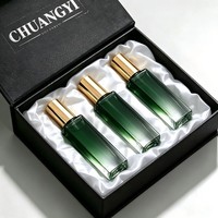 Botol Semprot Parfum Kaca Mini Kosong 3ml 5ml 8ml 10ml 15ml 20ml, Botol Sampel Parfum Portabel untuk Perjalanan dengan Kotak Kemasan Khusus