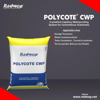 Высокопрочный поликоут CWP кристаллический капиллярный гидроизоляционный химикат для цементных субстратов бетонная гидроизоляционная система
