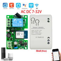 Module de commutation intelligent WiFi Tuya Relay 4CH 7-32/110-220V, application Smart Life, commande vocale Alexa Google Home, maison intelligente