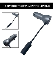 Vente chaude 12V-24V DC étanche voiture bateau chargeur 60W Starlink Mini allume-cigare câble PVC usine directe 2A femelle