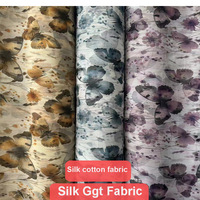 100% Polyester mousseline de soie tissu doux Georgette tissu matériel 1.5m largeur soie robe jupe couture rideau tissé chemises