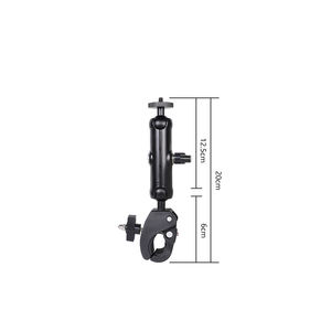 Support de fixation à double rotule rotative avec super pince pour <span class=keywords><strong>guidon</strong></span> de moto/vélo pour <span class=keywords><strong>GoPro</strong></span> Hero 13 - Product Image 4
