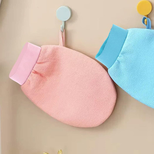 Exfoliating <b>Scrub</b> Mitt Bath Gloves Viscose Morocco Fashion Style <b>Body</b> Care - Product Image 5