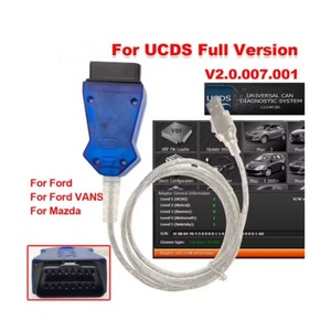 Para Ford UCDS versión completa V2.0.007.001 diagnosticar PCM BCMII GEM CAN BUS licencia extendida completa agregar fichas para Ford VANS para Mazda - Product Image 3