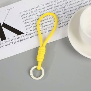 Wholesale Custom Hot Sale Hand Woven Keychain New Braided Rope Keychain Car Key Pendant Keyring - Product Image 6