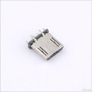Conector Micro B USB 3.1 de 5 Posiciones, Receptáculo de Montaje a Través de Orificio USB3150-30-130-A para Ensamblaje de Cables - Product Image 3