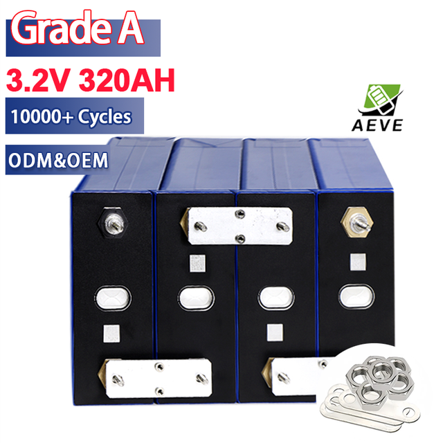 Wholesale 3.2V CALB CATL EV Lfp Battery 200Ah 230ah 280AH 314AH Rept Lithium Battery 320Ah Prismatic LiFePO4 Cell