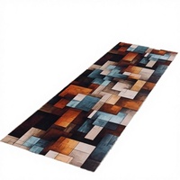 Parpyon ETNA Non-Slip Washable Kitchen Runner Rug Meter Stain-Resistant Fray-Resistant Multipurpose Bathroom Bedside Modern
