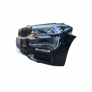 Para 2017-2020 <span class=keywords><strong>BMW</strong></span> 5 Series G30, G31 Kit de carrocería, conjunto de parachoques delantero de alta calidad con rejilla, radiador y faros - Product Image 3