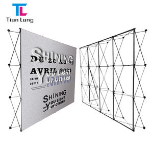 Supports d'affichage pop-up en aluminium portables Supports de bannière faciles à transporter - Product Image 1