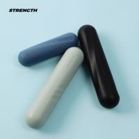 Ensemble d'haltères en silicone pour haltères et barres, personnalisé avec logo d'usine, doux pour la peau, lot de 2
