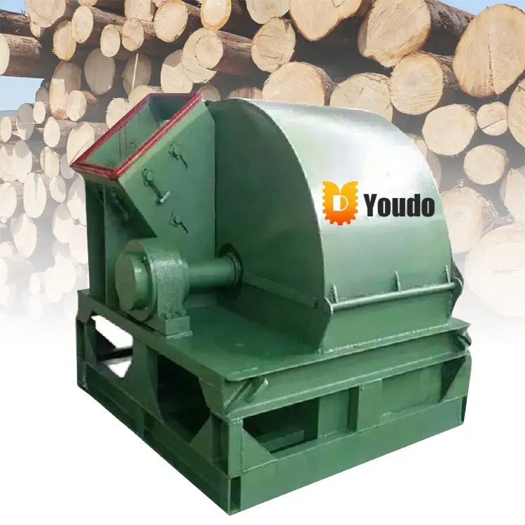 Triturador de madeira com chipe, fertilizante orgânico com chip de madeira e triturador de carvão diesel