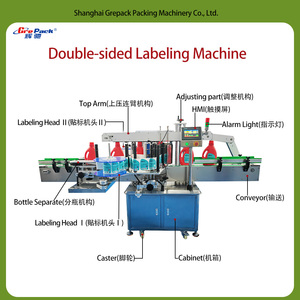 Garrafa Labeler Máquina Automática Único Lado Duplo Lado Garrafa Redonda Máquina De Rotulagem com Data <span class=keywords><strong>Coder</strong></span> - Product Image 5