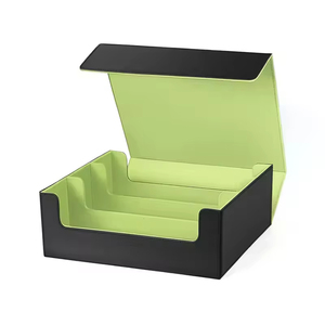 Estuche de Lujo para Cartas Coleccionables de Cuero PU, Gran Capacidad para Más de 1800 Cartas, Almacenamiento para Mazos Commander, Porta Cartas Personalizado con Bloqueo RFID - Product Image 6
