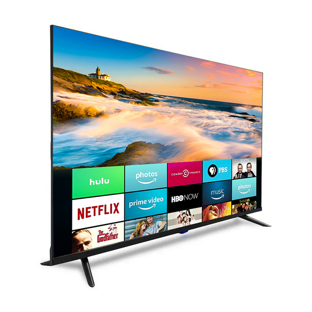 LCD Display 12V AC/DC Solar Star X TV Low Power DVB T2 S2 Digital Satellite Television 24 32 43 50 55 65 70 75 85 100 110 Inch