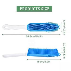 Removedor de Pelo de Mascotas KingHon con Mango Largo para Sofá y Ropa, Cepillo Suave de TPR para Limpieza, Aseo y Masaje para Perros y Gatos - Product Image 2
