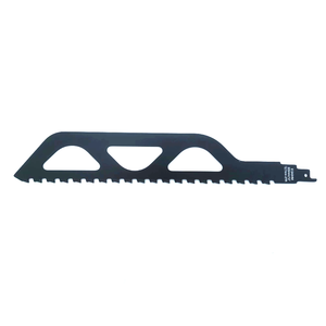Lame de <span class=keywords><strong>scie</strong></span> <span class=keywords><strong>sabre</strong></span> industrielle en carbure soudée au laser de 305 mm, marque OEM TC, pour briques creuses, blocs poreux et béton cellulaire - Product Image 2