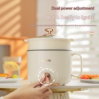 Fournisseur direct d'usine, marmite électrique à puissance indéfinie pour usage en dortoir, multifonctionnelle, intégrée, pour faire des fondue, cadeau