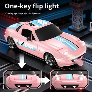 ROXGOCT Nouvelle Conception Voiture RC Électrique 1:20 Jouet de Course <span class=keywords><strong>Drift</strong></span> Haute Vitesse Quatre Roues Motrices AE86 Cadeau d'Intérieur pour Enfants Télécommande 40m - Product Image 4