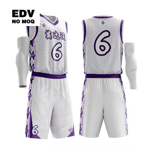 Maillot de basket-ball pour hommes, livraison rapide, style tendance, séchage rapide, maille douce, respirant, pour l'entraînement et les matchs - Product Image 3