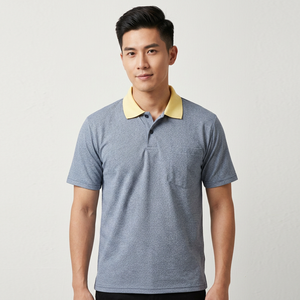 เสื้อยืดเปล่าสำหรับผู้ชาย OEM แบบกำหนดเอง ปี 2018 ราคาถูก ขายส่ง ทิรุปปุร์ คุณภาพสูง ผ้าฝ้ายผสมไม้ไผ่ เป็นมิตรกับสิ่งแวดล้อม สไตล์ลำลองสมาร์ท - Product Image 2