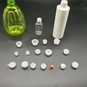 Kunststoff-Innen stopfen mit Innen schraube für Lotion flasche mit selbstsicher nder Verschluss kappe