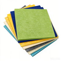 Panneau mural acoustique en fibre de polyester, design moderne et naturel pour la décoration intérieure et extérieure des villas, matériaux de décoration murale intérieure, nouveau design.
