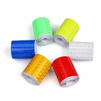 Ruban adhésif réfléchissant prismatique en PVC de 5 cm x 3 m pour la sécurité des voitures, des camions et des motos