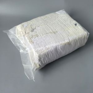 Trapos de Algodón 100% Blancos Industriales, Trapos de Camiseta, Paños de Limpieza de Alta Absorción de Aceite - Product Image 1